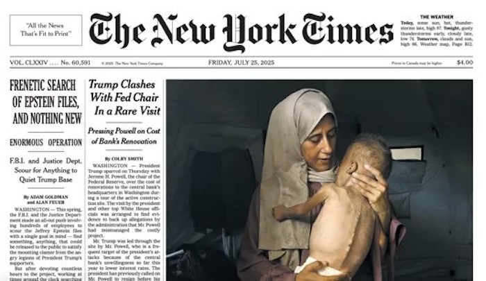 New York Times posts photo of ill child with claims of Gaza starvation, publishes retraction on seldom-used account - 
 jihadwatch.org/2025/07/new-yo…