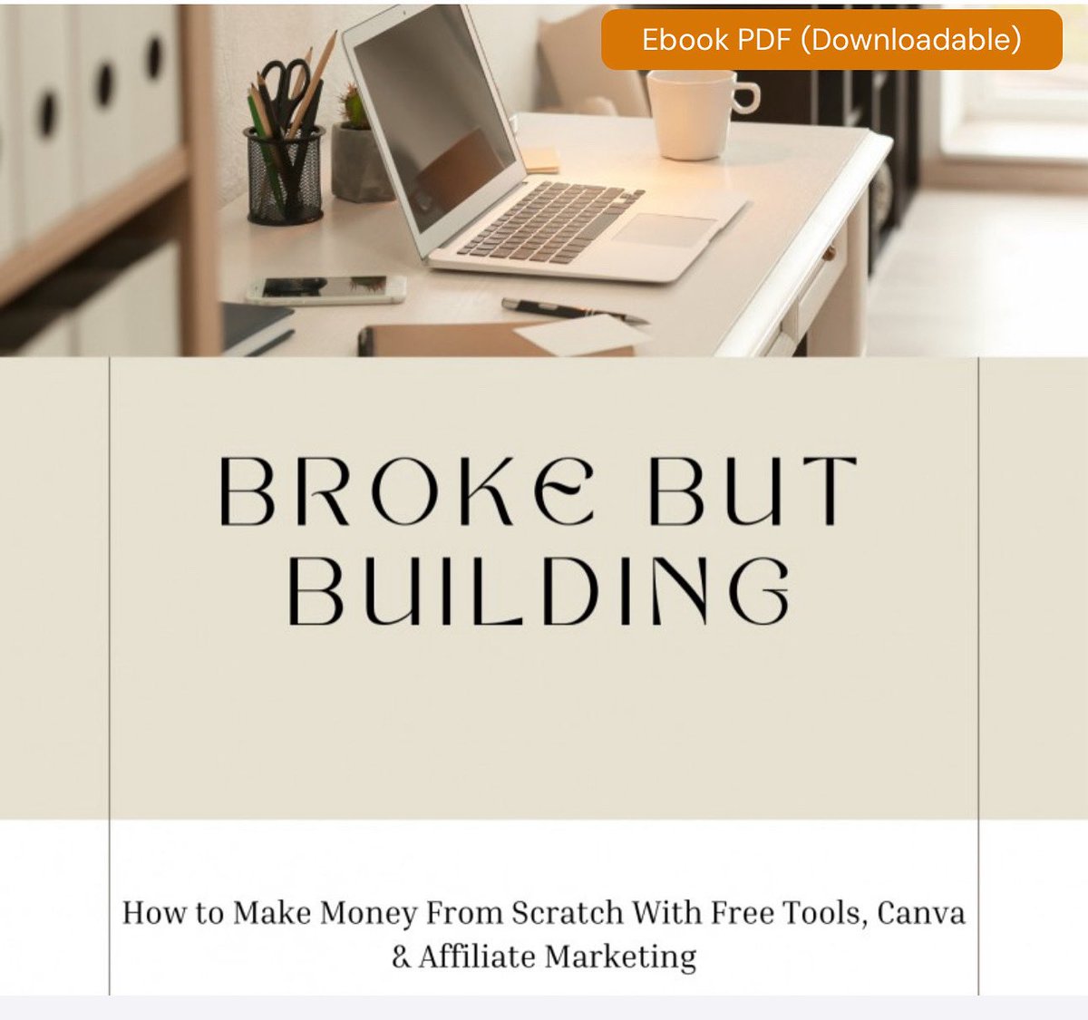 Nemsywealth's tweet photo. My 17yrs old baby sis is an author ✍️, 🥹🥹🥹. I am so proud of her.
The title of the book is "BROKE BUT BUILDING." This 31-page gem is an essential read for anyone who feels uncertain about starting their journey in digital marketing, affiliate marketing, https://t.co/I1jIKGDr6d