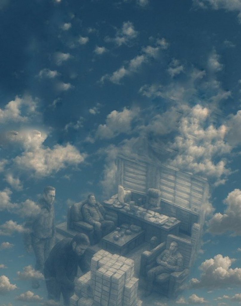 Ahtapot Ekrem, “bana bakan Atatürk’ü görür” derken beslemeleri buluta bakıp onu görüyor😂😂😂