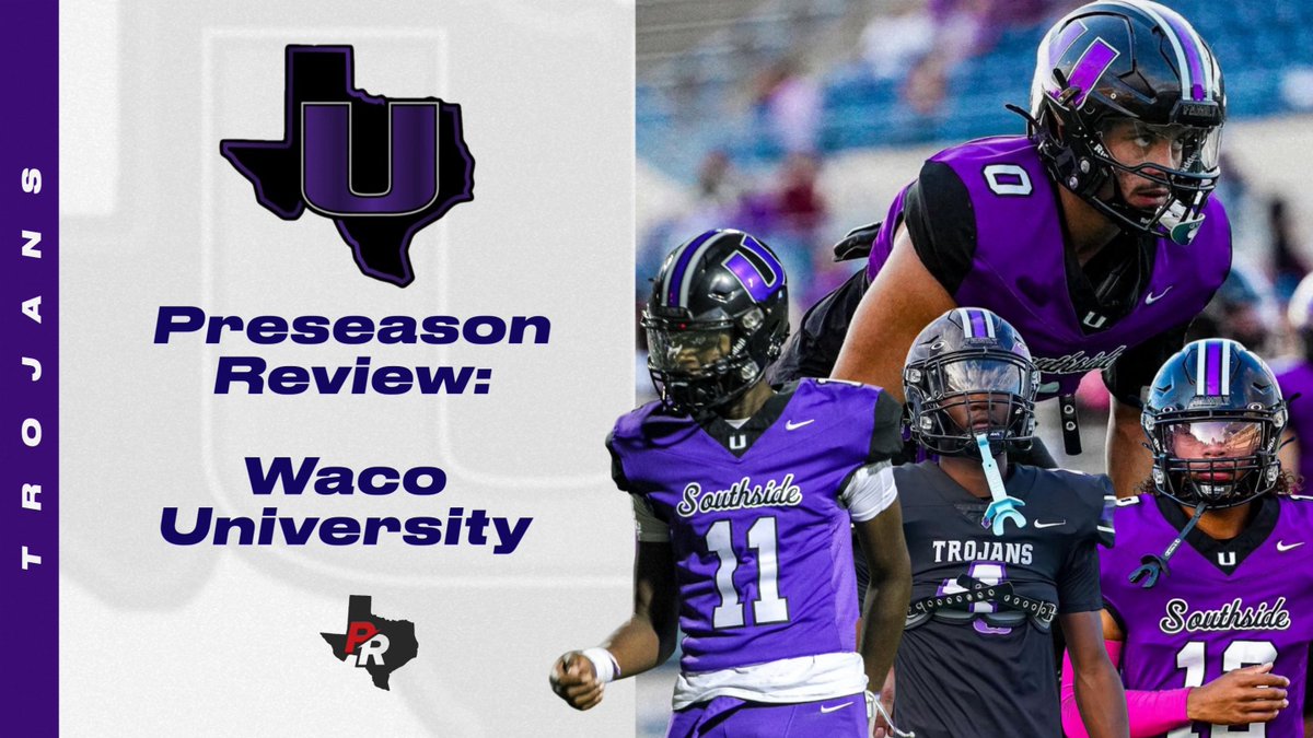 Preseason Review – Waco (University) Trojans🚨
<a href="/keandrebrooks0/">Keandre “KB” Brooks</a> <a href="/London_Smith1/">London Smith</a> <a href="/JimareThomas/">Jimare “J3” Thomas</a> <a href="/JustNeal6/">🎯Justin(Boogie)Neal 🎯</a> <a href="/3MartinezJR/">Joaquin Martinez Jr</a> <a href="/DDavontrae/">Davontrae "D-TRAIN" Kirkland</a> <a href="/laquan_hughesjr/">LaQuan Hughes Jr</a> <a href="/JeremiahGreen08/">Jeremiah Green</a> <a href="/Ro_Derrrick92/">🚨Ronald Derrick III🚨</a> <a href="/domcfivefive/">Dominick Carrillo</a> <a href="/WacoUFootball/">Waco University Football</a> <a href="/PrepRedzoneTX/">Prep Redzone Texas</a> 

#PrepRedzoneTX #HSFB 

Article✍️: prepredzone.com/2025/07/presea…
