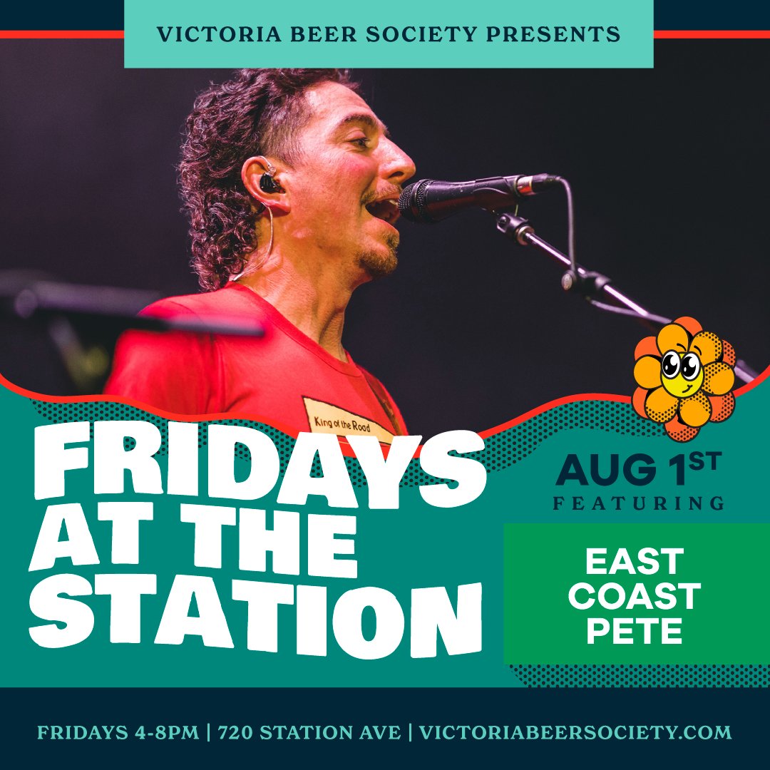 🚂🕺 Start your weekend right at #FridaysAtTheStation!

🎶 Live tunes by East Coast Pete
🏓 Games &amp; activities for all ages
🍔 Your favourite food trucks
🛒 Shop local with @hannmade_markets
🍻 Cold beer &amp; non-alc drinks from the #VBSBeerBus

#yyjevents #victoriaevents