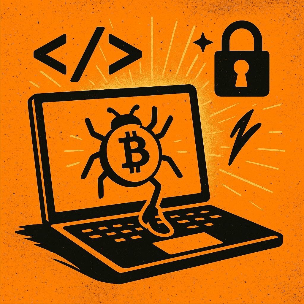 realpapajo's tweet image. Is a #Bitcoin code bug a risk? Unlikely! Open-source code is checked by global devs. Bugs get fixed fast, and the community’s vigilance keeps the network safe from takeovers. #CodeIsKing #BitcoinSecure