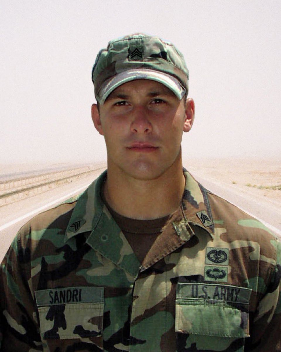 Please help me honor Army Spc. Matthew J. Sandri who was gave his all in 2004 while serving during Operation Iraqi Freedom. Rest easy Hero 🇺🇸