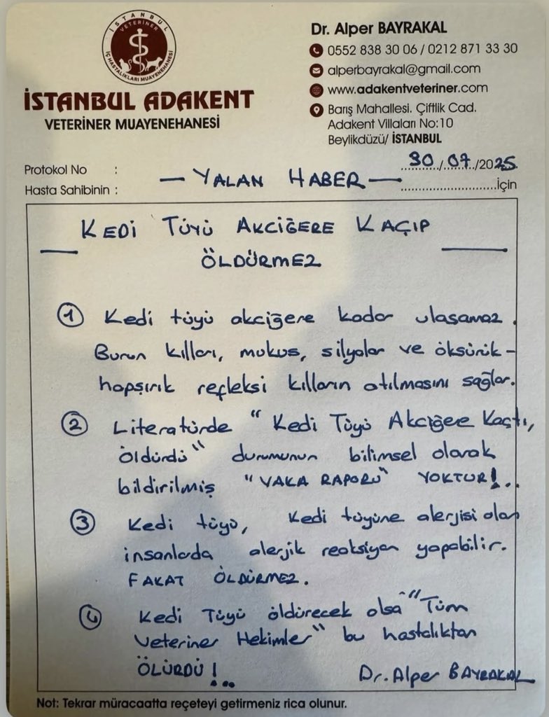 Yazan kişi doktor yani veteriner hekim olduktan sonra üstüne ekstra doktora yapmış kişi. Zoonotik hastalıklar üzerine de eğim alıyor veteriner hekimler. Hala hurafelere inanıp, bomboş yorumlar yapıyorlar. Gerçekten cehaletten öleceğiz.