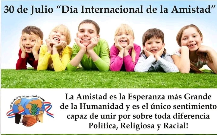 El 30 de julio se celebra en todo el mundo el Día Internacional de la Amistad, en honor a ese sentimiento desinteresado que es capaz de unir a personas muy diferentes, romper fronteras y tender lazos de solidaridad.
Muchas felicidades!!.
#CubaPorLaVida