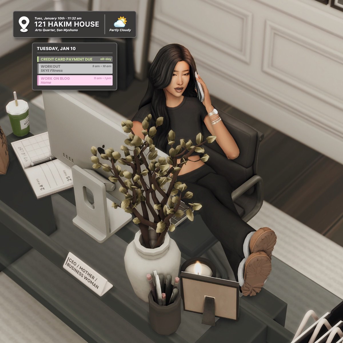 loversimulation's tweet image. work day 👩🏻‍💻

#TheSims4 #Sims4 #ShowUsYourSims