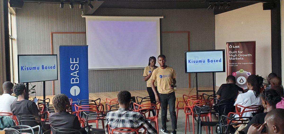 Gitonga2050's tweet image. As myself and @DoreenAtieno17 step into the role of @BasedEastAfrica ambassadors ,
we celebrated @ethereum turning 10 with Kisumu folks ! Tried out the @baseapp 
Grateful to the @Web3WayAfrica for hosting us and @BasedKago for the support!
#ethereumat10 was great! Dala is based!