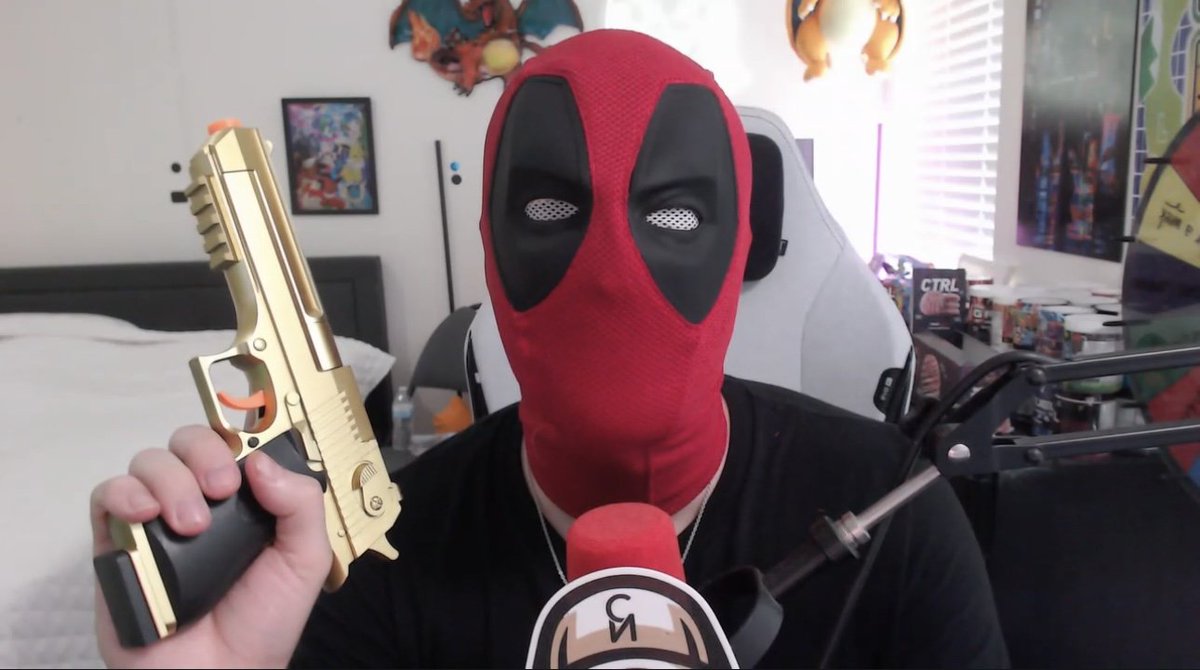 Ghost Camnutz (@camnutz1) on Twitter photo Every kill i get in the <a href="/HappyHappyGalTV/">Happy Happy Gal</a> tourney im emoting like this irl... its not bm because im deadpool :) Sneak peak of the costume! Thank you again for the invite, this is going to be so much fun! Every kill i get in the <a href="/HappyHappyGalTV/">Happy Happy Gal</a> tourney im emoting like this irl... its not bm because im deadpool :) Sneak peak of the costume! Thank you again for the invite, this is going to be so much fun!