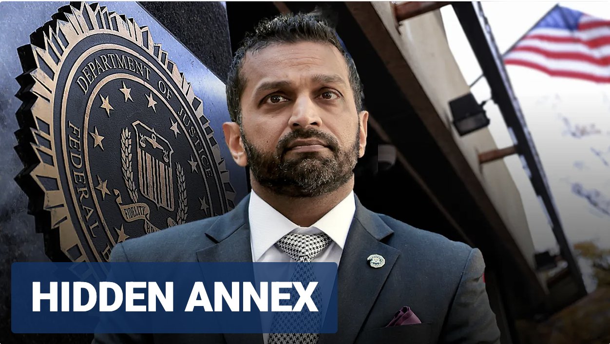 End Time Headlines on X: "BREAKING NEWS: Patel finds thousands of sensitive  Trump–Russia probe docs inside 'burn bags' in secret room at FBI.  https://t.co/wqjGHuWKEc https://t.co/zXivHLgIeL" / X