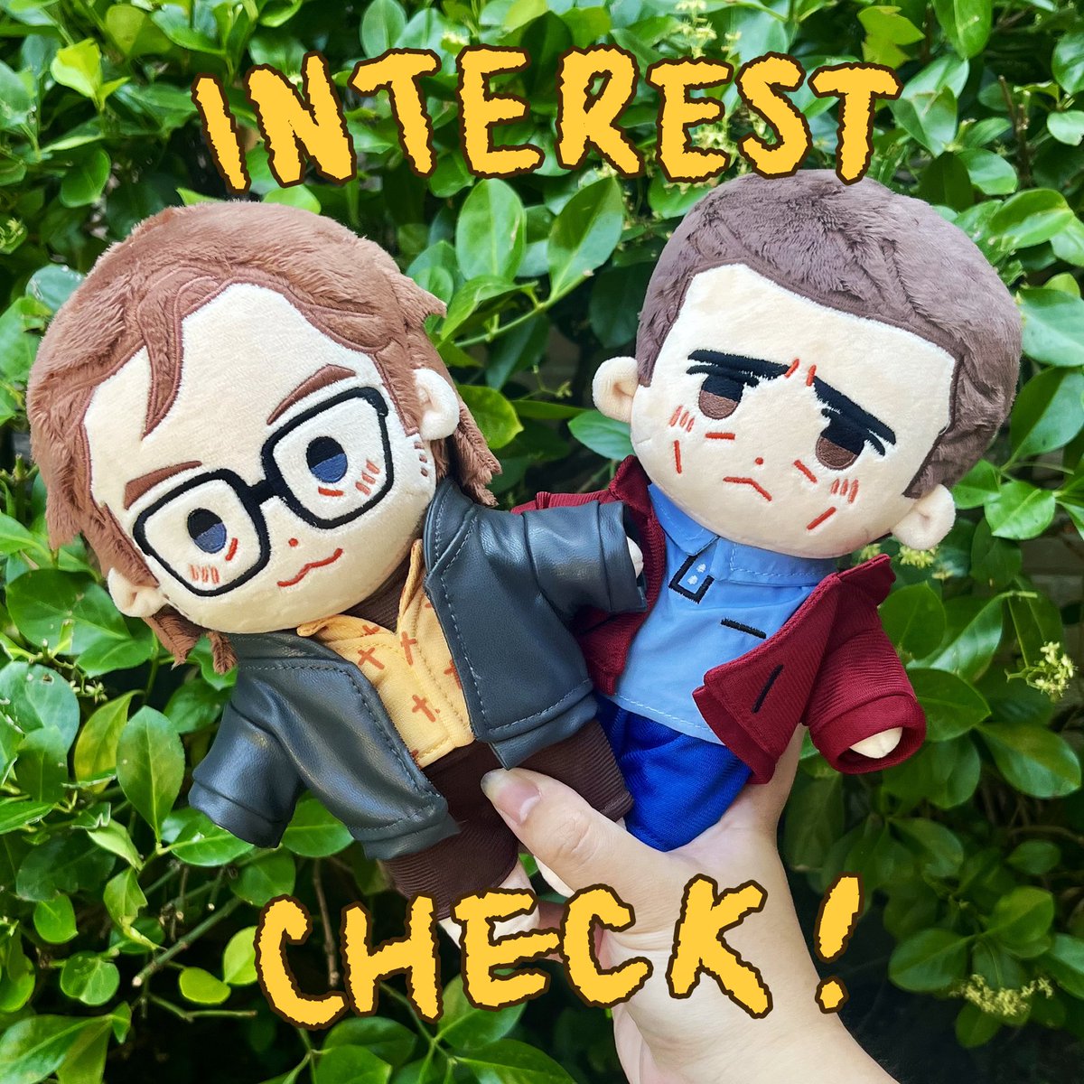 (rts r appreciated!!) 
HELLO EVERYONE i am doing an interest check for these 20cm reddie plushies!!! this project will only be possible if there's enough demand for them so if you're interested, more details are in the form below :) form will close in 2 weeks!