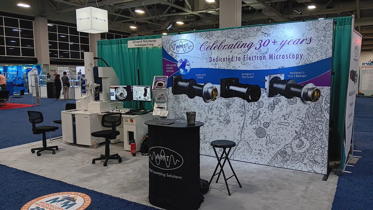 Hitachi_HTA's tweet image. Can you believe we shot 2Å lattice resolution on the #MM2025 show floor with our HT7800 TEM? Come check it out at AMT’s booth 1417 to see the tool in action as well as its brand-new auto axis alignment capabilities!
#transmissionelectronmicroscopy #microscopy #microanalysis