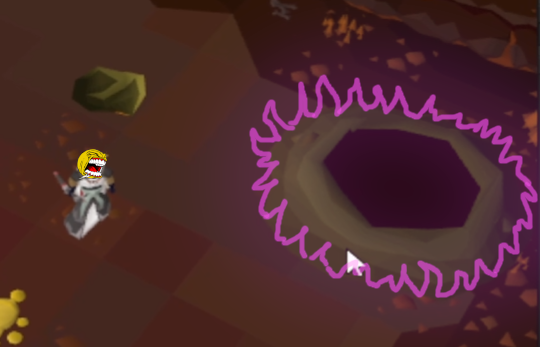 dexx (@marvindexx) on Twitter photo <a href="/OldSchoolRS/">Old School RuneScape</a> Could we have some kind of visual indicator letting us know that we got a rare drop from Delve before opening the interface? E.g. purple flames around the burrow hole (similar to TOA). Would add to the dopamine & possibly prevent going to a deeper level on accident 👍 <a href="/OldSchoolRS/">Old School RuneScape</a> Could we have some kind of visual indicator letting us know that we got a rare drop from Delve before opening the interface? E.g. purple flames around the burrow hole (similar to TOA). Would add to the dopamine & possibly prevent going to a deeper level on accident 👍