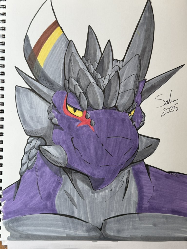 More practice. I will get better at this whole traditional/marker thing 😤😤

Character belongs to <a href="/Zfox1k/">Zerofox1000</a>
