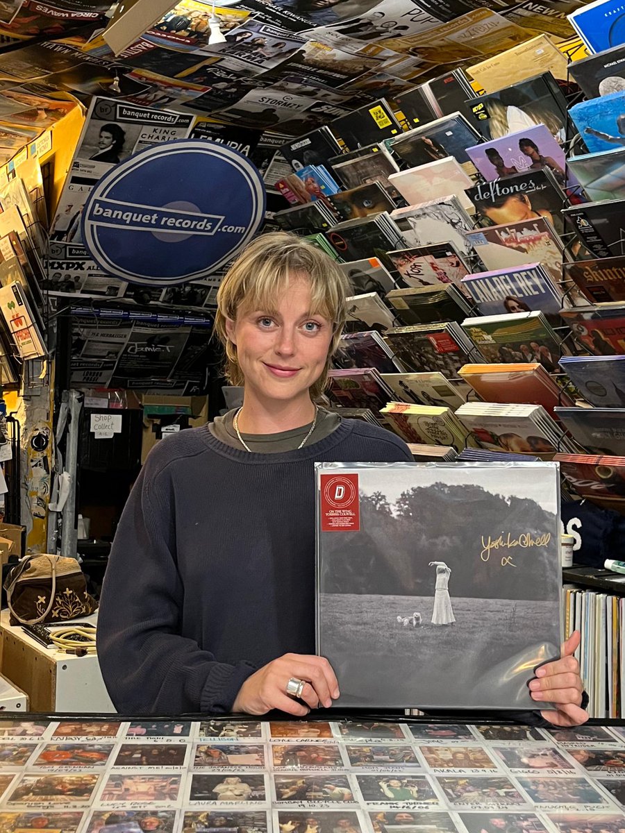 a wonderful set from Yoshika Colwell in the shop, in the week of release of debut record On The Wing