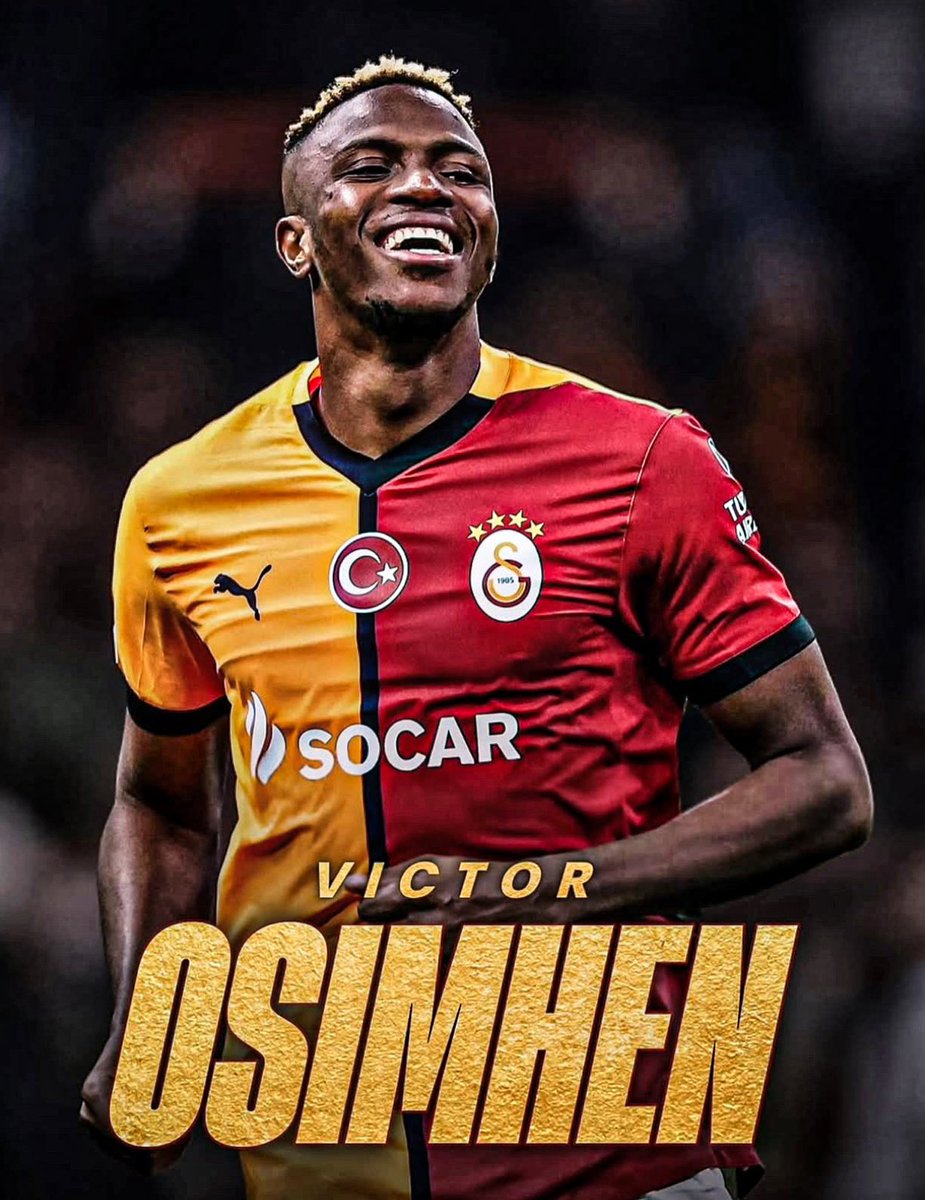 GALATASARAY’IN YILDIZ TRANSFERİ
VİCTOR OSIMHEN İSTANBUL'DA🔥🦁