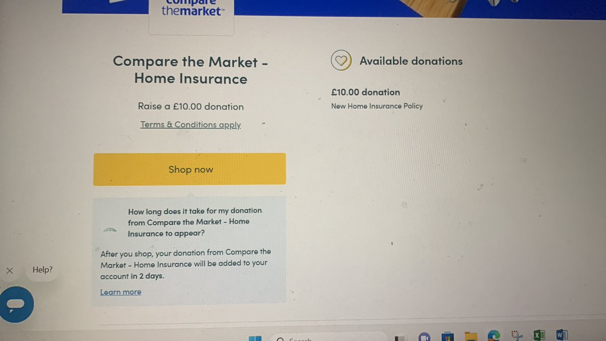 A second donation heading over to <a href="/carrotcottagerr/">Carrot Cottage Rabbit Rescue</a>  having sorted my home insurance. 
I really can’t emphasis how quick snd easy it is to go through Easy Fundraising. One extra click of the button is all it takes and it costs you no extra at all. X