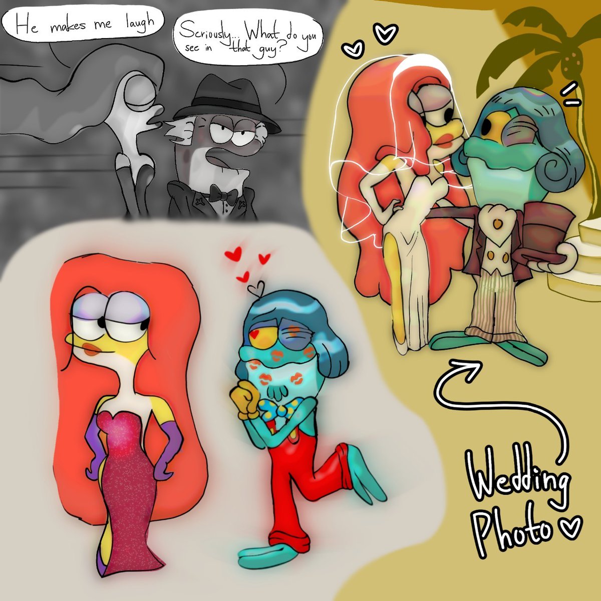 Standrew730's tweet photo. A Tumblr friend just sent me this awesome art for my bday!! 
#Amphibia #Wallicia #amphibiafanart https://t.co/C08HVyo3S4