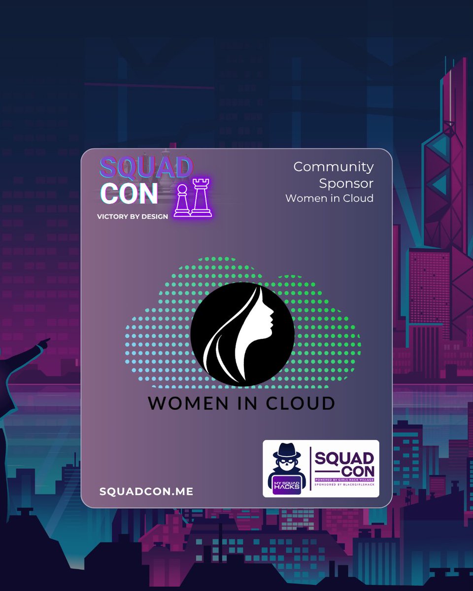 Women In Cloud is unlocking $1B in economic access for women in AI and tech. Excited to have them at SquadCon 2025.
🎟️ bgh.mobi/sctix
#SquadCon25 #victorybydesign