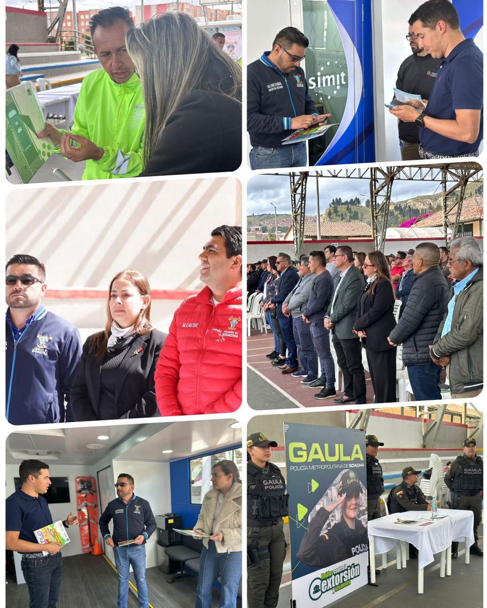 🚍 Desde el Gobierno de la Ciudad y la Agencia Regional de Movilidad realizamos una Feria de Servicios para conmemorar el Día del Conductor y reconocer el compromiso de quienes diariamente movilizan a miles de personas entre Bogotá y Soacha. 👏🏼