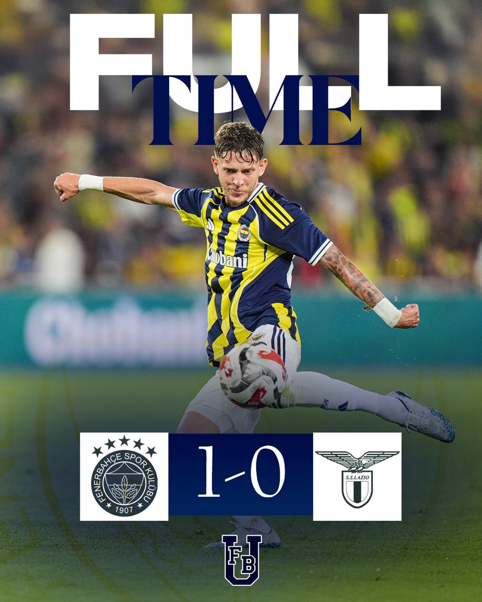 MAÇ SONUCU!
#FBvLazio