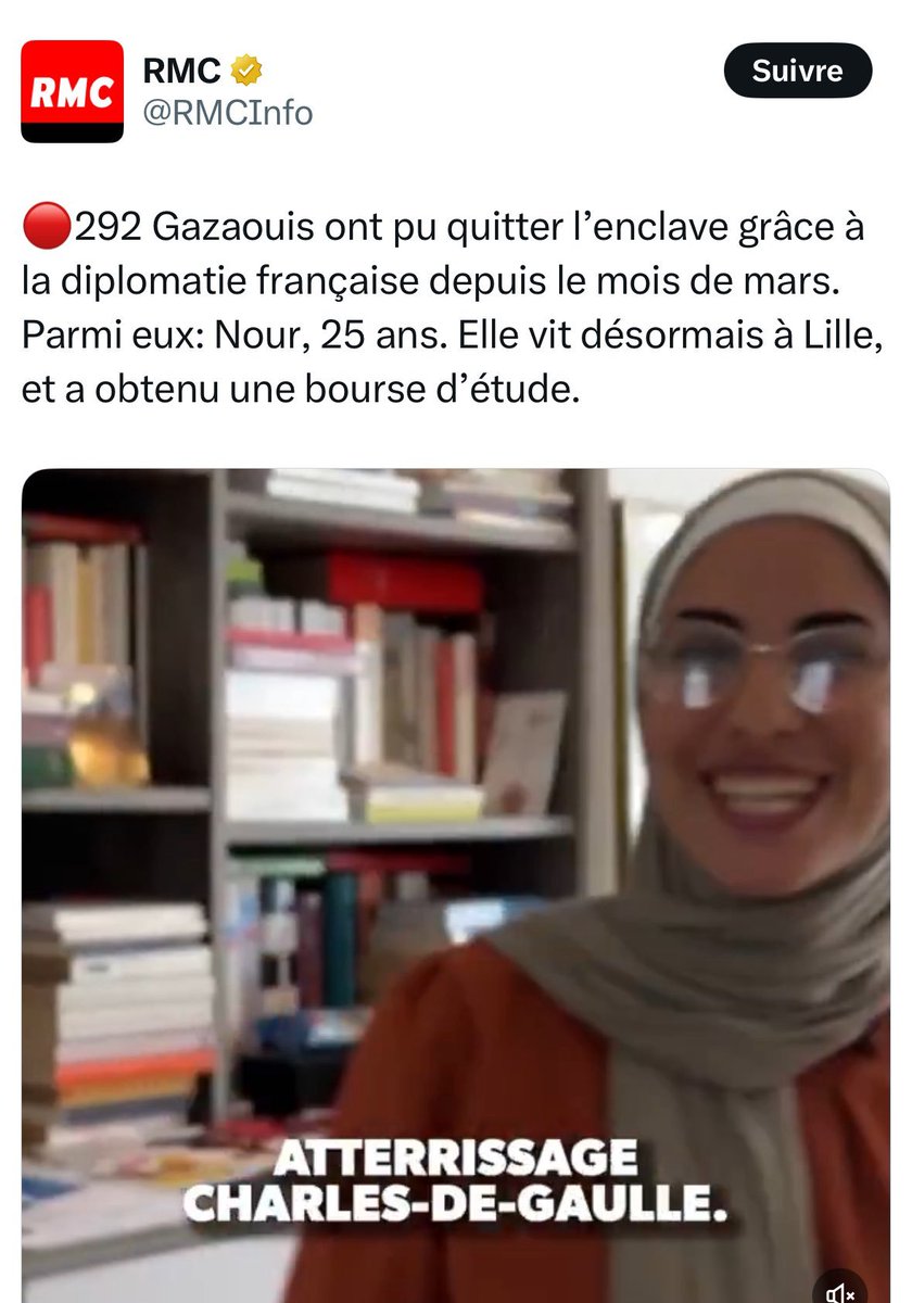 Vous vous doutez que quand la Macronie a décidé de faire un reportage sur un des 300 premiers immigrés gazaouis en France, ils ont fait un casting et ont choisi le plus présentable. Et bien la candidate idéale est liée à un fondateur du Hamas et adolue Hitler. Quid des autres ???