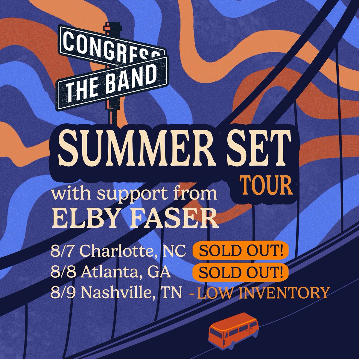 elbyfaser's tweet photo. Joining Congress The Band on the road next month! https://t.co/BEbJQZhEuW