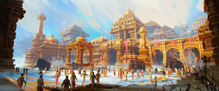 shakti_divine_'s tweet image. Found these  on Pinterest  that&apos;s  exactly how i imagined to ancient india to look like 🔥 INDIAN aesthetic 

#civilization #India