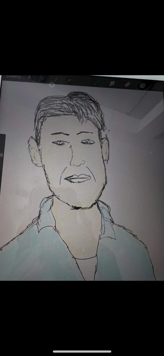AKuzmjak1994's tweet photo. My drawing of Raymond Delver from The Mortuary Assistant! ⚰️👻🔥 #TheMortuaryAssistant #TheMortuaryAssistantgame #DreadXP #DarkStoneDigital #indiegames #gaming #RaymondDelver #DaddyDelver #DaddyRaymond #RiverFieldsMortuary #RebeccaOwens #fanart #Procreate #Procreateapp #iPad https://t.co/pb7ojfpiMT