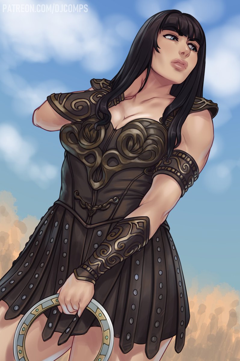 Might be a good idea to repost older SFW works! #Xena, the Warrior Princess!