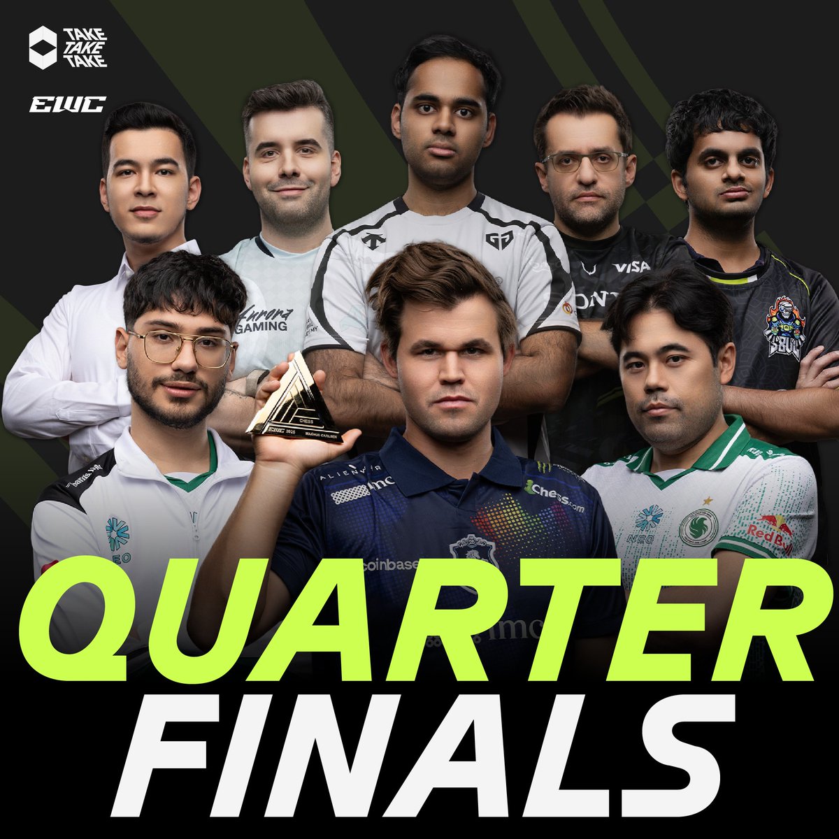 TakeTakeTakeApp's tweet image. 8 players remain at EWC🔥