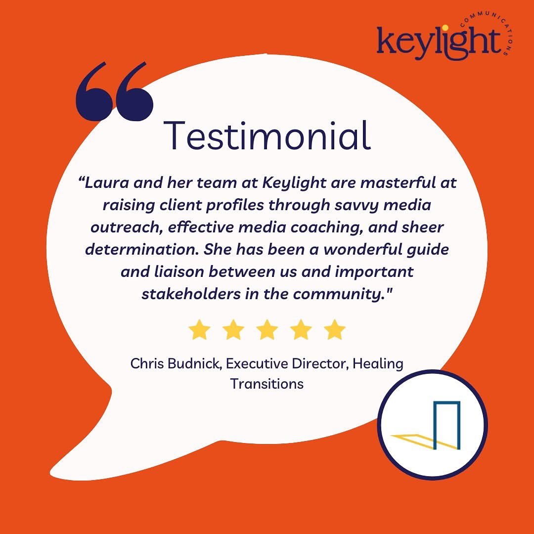 KeylightComms's tweet photo. We’re honored to support @healtransitions &amp; its mission to provide addiction recovery services. We work closely with Healing Transitions to tell their story, raise visibility, build community connections, and amplify their impact through strategic media planning and outreach. https://t.co/GQWR1tMt3z