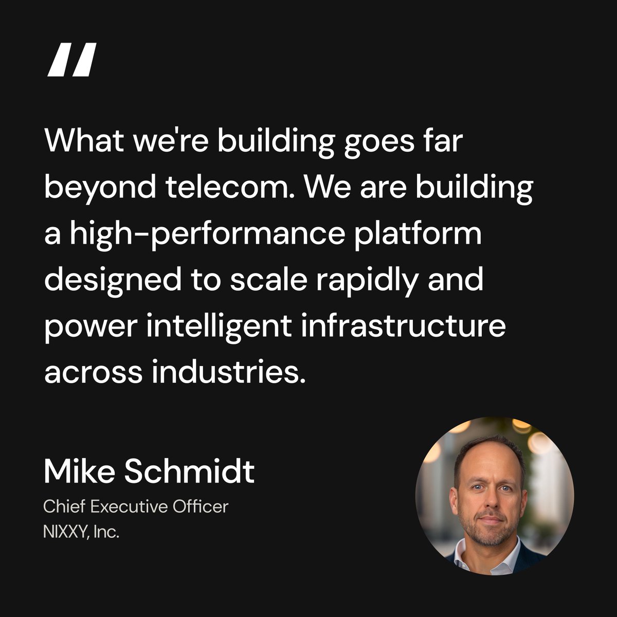 NIXXY (@nixxyofficial) on Twitter photo NIXXY Projects $13.3 Million in Q2 2025 Revenue!
Read more here: nasdaq.com/press-release/…
A word from our CEO <a href="/MikeSchmidt_CEO/">Mike Schmidt</a> NIXXY Projects $13.3 Million in Q2 2025 Revenue!
Read more here: nasdaq.com/press-release/…
A word from our CEO <a href="/MikeSchmidt_CEO/">Mike Schmidt</a>