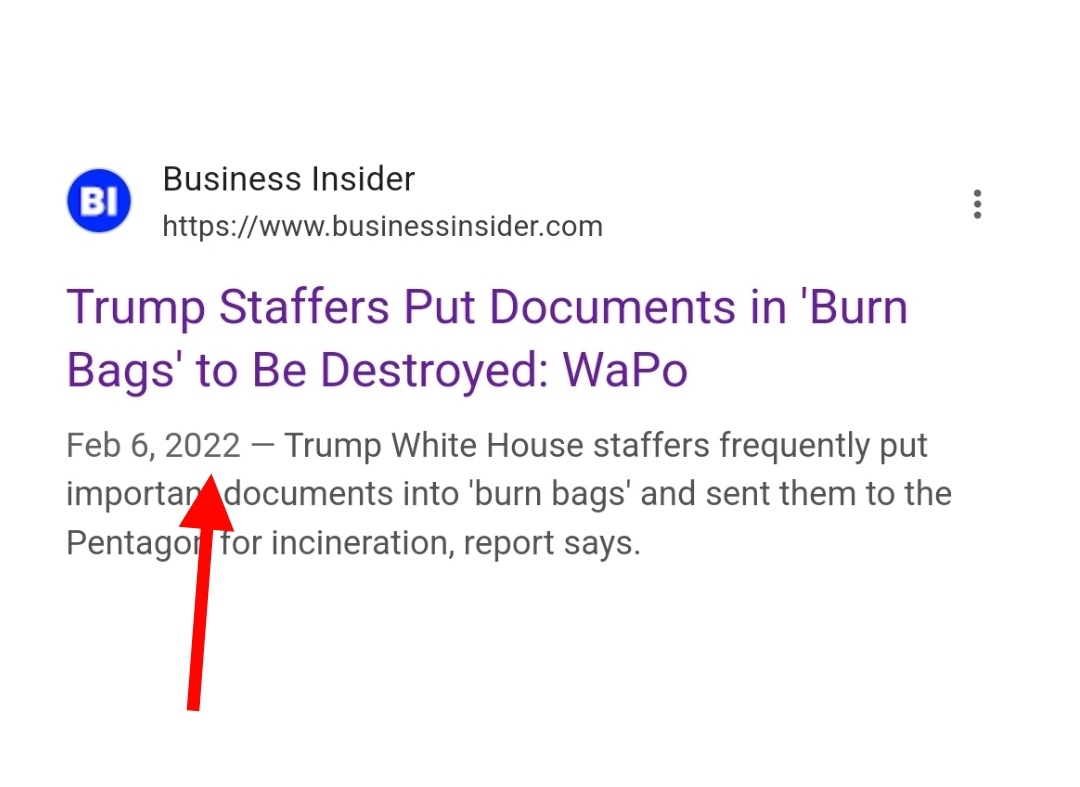 Oh wow. Look who was caught using burn bags