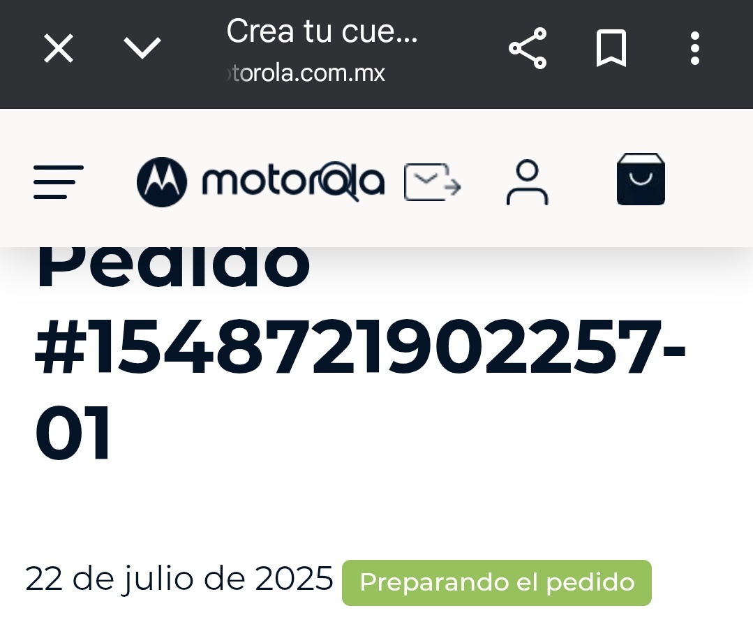 YARIR's tweet photo. @MotorolaMX realicé una compra en su página y no me la han enviado, indican en la orden que me llegaba el 24/07 pero no, y nadie se ha puesto en contacto para darme estatus o decir si hubo algún problema lo cual es evidente. A qué procede @Profeco qué me recomiendas? https://t.co/QacdpR1TKL