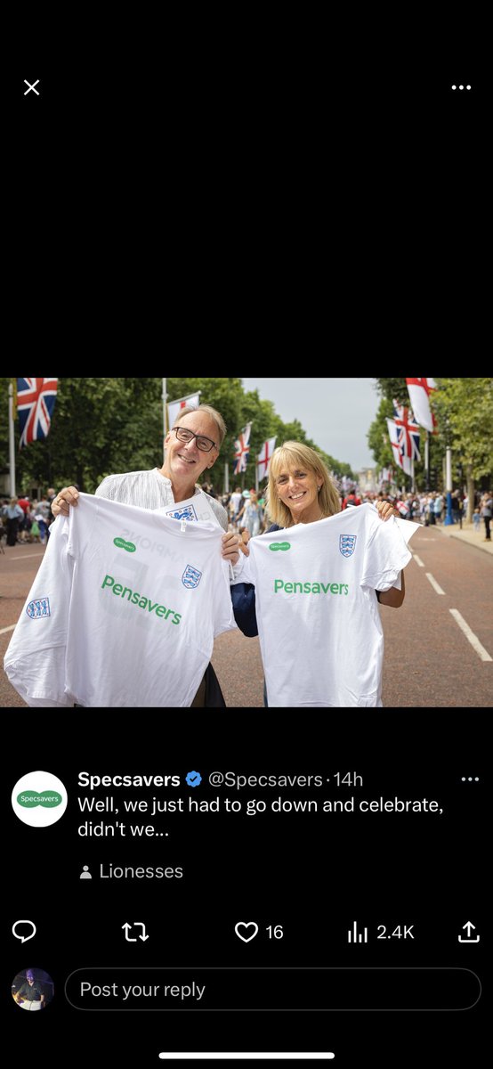 Today we are the Specsavers social media stars! We are everywhere which is hilarious.