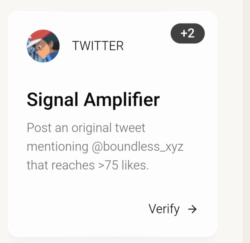 AjibolaDd's tweet photo. My original tweet for @boundless_xyz 

Please come help me get to 75 likes guys 😔
Need that gold tier https://t.co/1Jo6AzXRXM