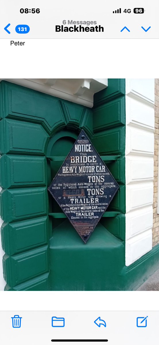 Steve White (@stevewhiterail) on Twitter photo Today this historic weight sign was returned to it’s rightful place on the front of <a href="/Se_Railway/">Southeastern</a> Blackheath station 👇 Today this historic weight sign was returned to it’s rightful place on the front of <a href="/Se_Railway/">Southeastern</a> Blackheath station 👇
