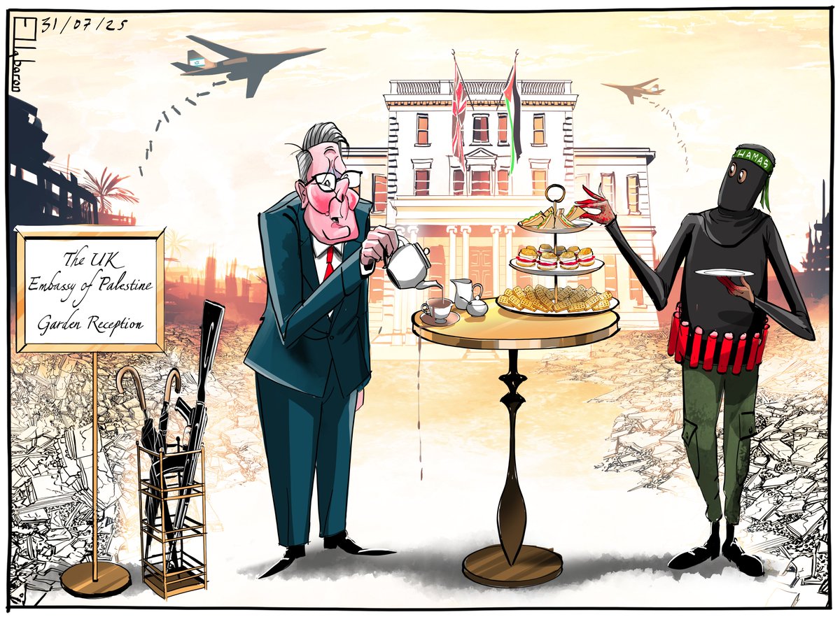 Ella Baron (@ebaroncartoons) on Twitter photo Thursday's <a href="/thetimes/">The Times and The Sunday Times</a> cartoon
thetimes.com/comment/cartoo…
#Starmer #Palestine #Gaza Thursday's <a href="/thetimes/">The Times and The Sunday Times</a> cartoon
thetimes.com/comment/cartoo…
#Starmer #Palestine #Gaza