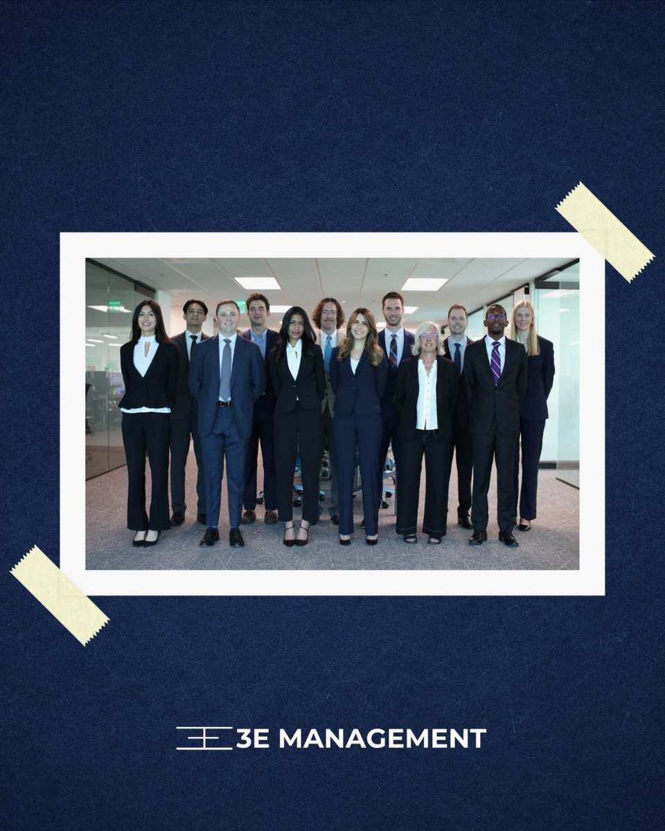 3E_Management's tweet photo. Great things in business are never done alone. Meet the 3E team — here to elevate your next project.

#3EManagement #DallasBusiness #MeetTheTeam #CRE #PERE https://t.co/l9RPvqiHsa