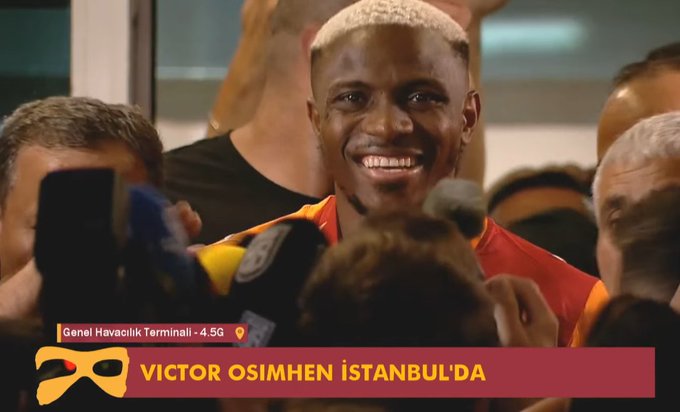Osimhen İstanbul'da ✅
