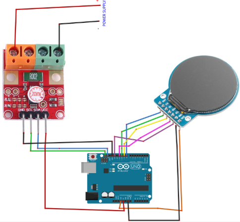 digikey's tweet image. How to use the INA226 Voltmeter with a GC9A01 Display in Visuino to measure and display voltage in real-time. bit.ly/3HaIQ1e
#arduino #voltage