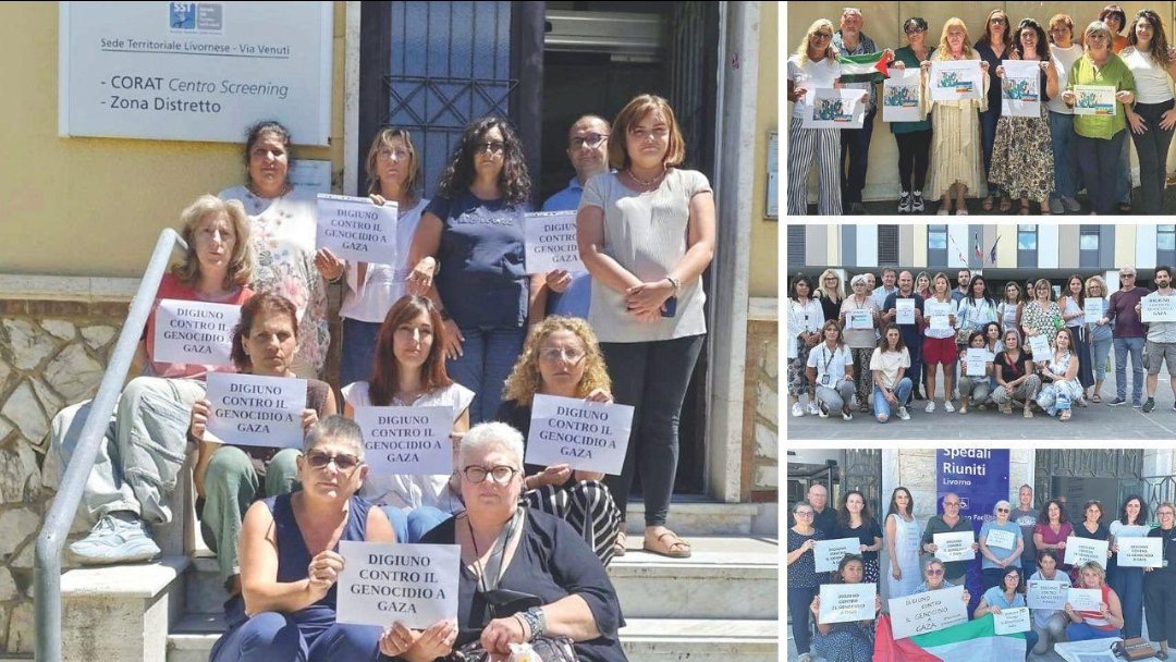 İtalya'nın Toskana bölgesinden 700'ü aşkın doktor ve hemşire, Gazze'ye dikkat çekmek için açlık grevine başladı.