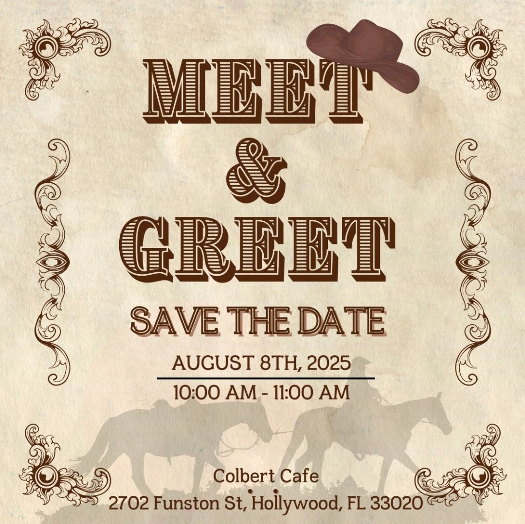 Howdy Cougar Nation! Grab those boots, hats, and belts and save the date for our meet and greet being held on 8/8! We can't wait for you to join us as we saddle up for success! 🐎🤠👢