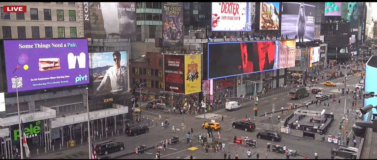 Congrats to the <a href="/Pivt_App/">Pivt</a> team for being featured on a billboard in Times Square!!!