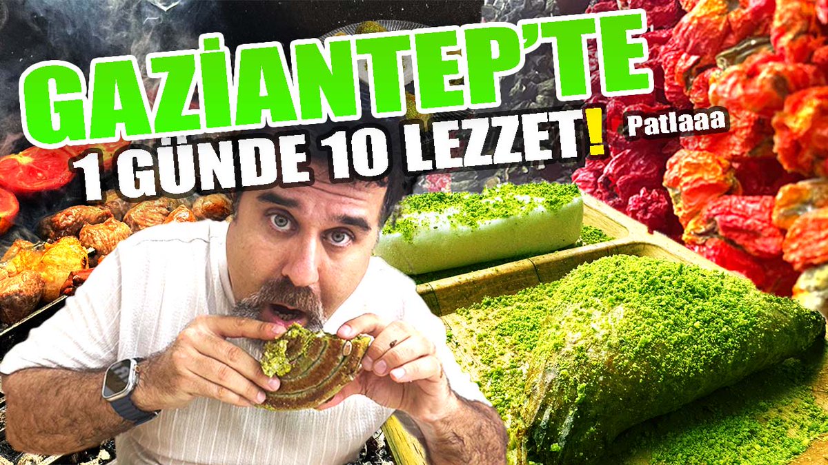 Gaziantep Gezisi 1 Günde 10 Efsane Lezzet! | Tatlılar, Kebaplar GaziAntep Sokak Lezzetleri

#ekofirarda #gaziantepgezisi #gaziantep #gaziantepturu #antepyemeleri

youtube.com/watch?v=I1EoqG…