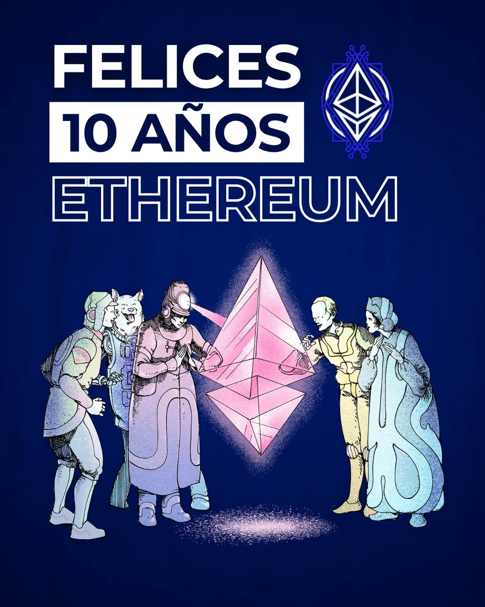 Hoy desde nuestra comunidad celebramos con orgullo los 10 años de <a href="/ethereum/">Ethereum</a>  Ethereum, y que gracias a ellos estamos construyendo desde el Pacífico con propósito.

Y desde Cali, Colombia 🇨🇴 venimos construyendo comunidad on-chain, builders ,hackathones y eventos con impacto.

👇