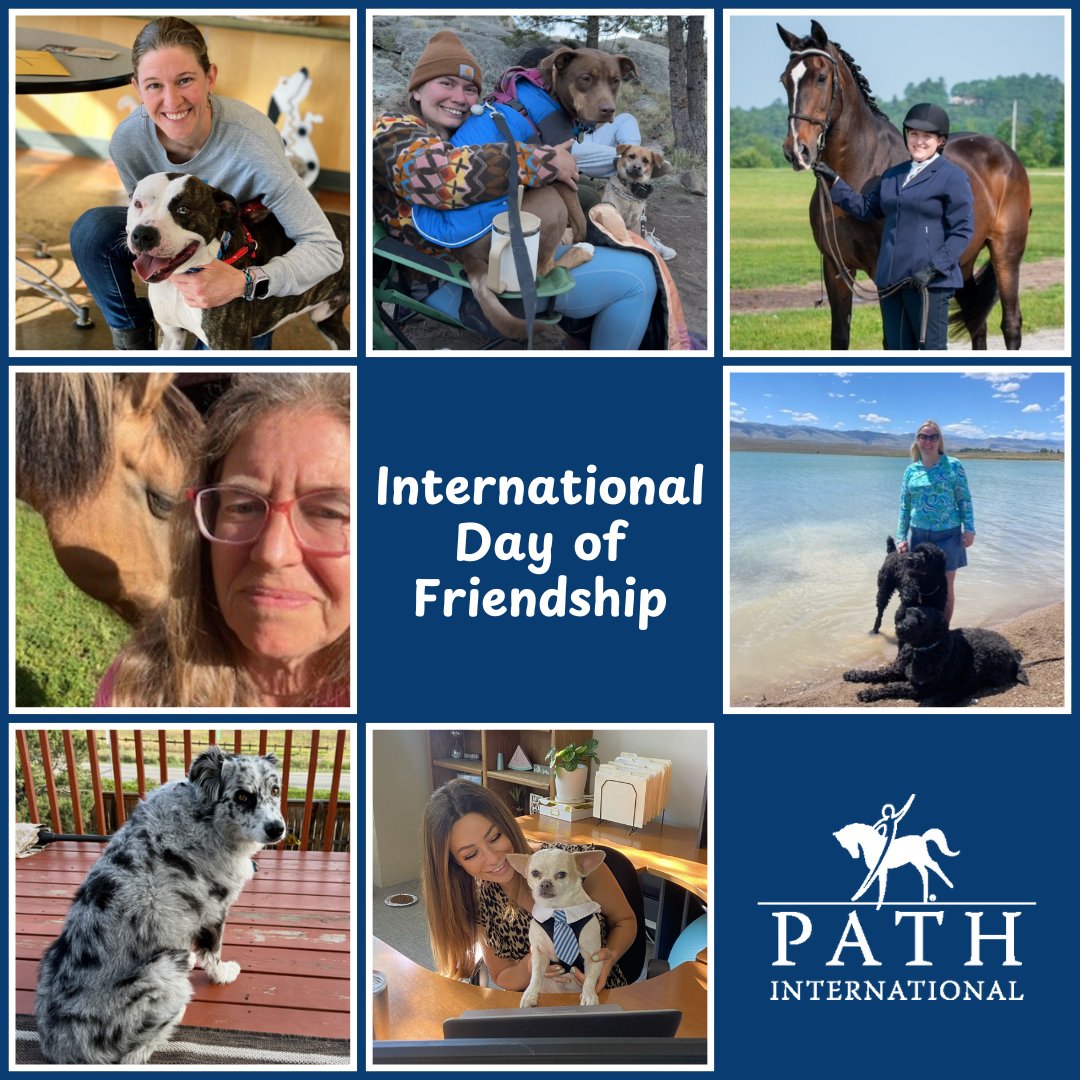 Happy International Day of Friendship! To celebrate, we've asked our staff to share pictures with some of their furry companions. Whether you're spending time with human or animal friends, we hope you have a great day!