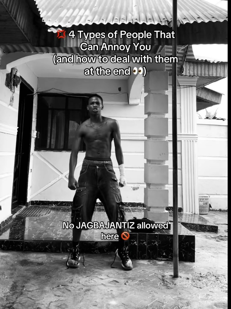 Tblizze's tweet photo. People can annoy ehhhh! 

Check the last type of people that can annoy you on my TikTok page- https://t.co/h6loQQxi4l

Escape With Me!
#escape #Africanbully https://t.co/QhVDNI8YbJ