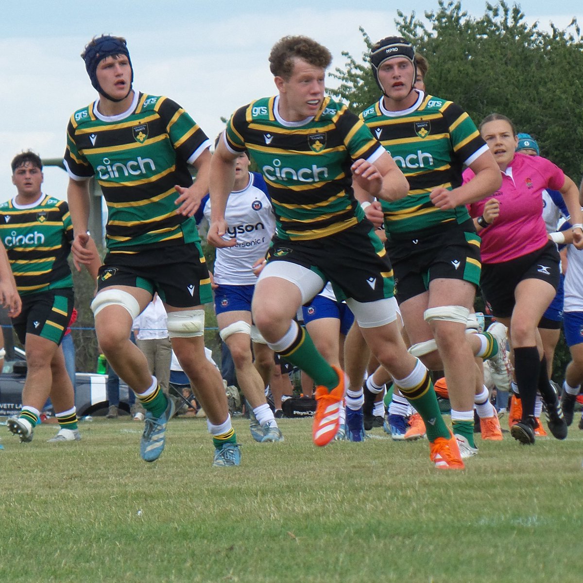 nahowes's tweet photo. His sheer determination, ownership of rehab and relentless hard work saw this one well and truly back in the game @SaintsRugbyAcad 

No pain, no gain? Blood, sweat and tears? We’ve had it all over the last few months and he’s back stronger than ever. So so proud of Will 🖤 💚 💛 https://t.co/FjKkgQYjb0