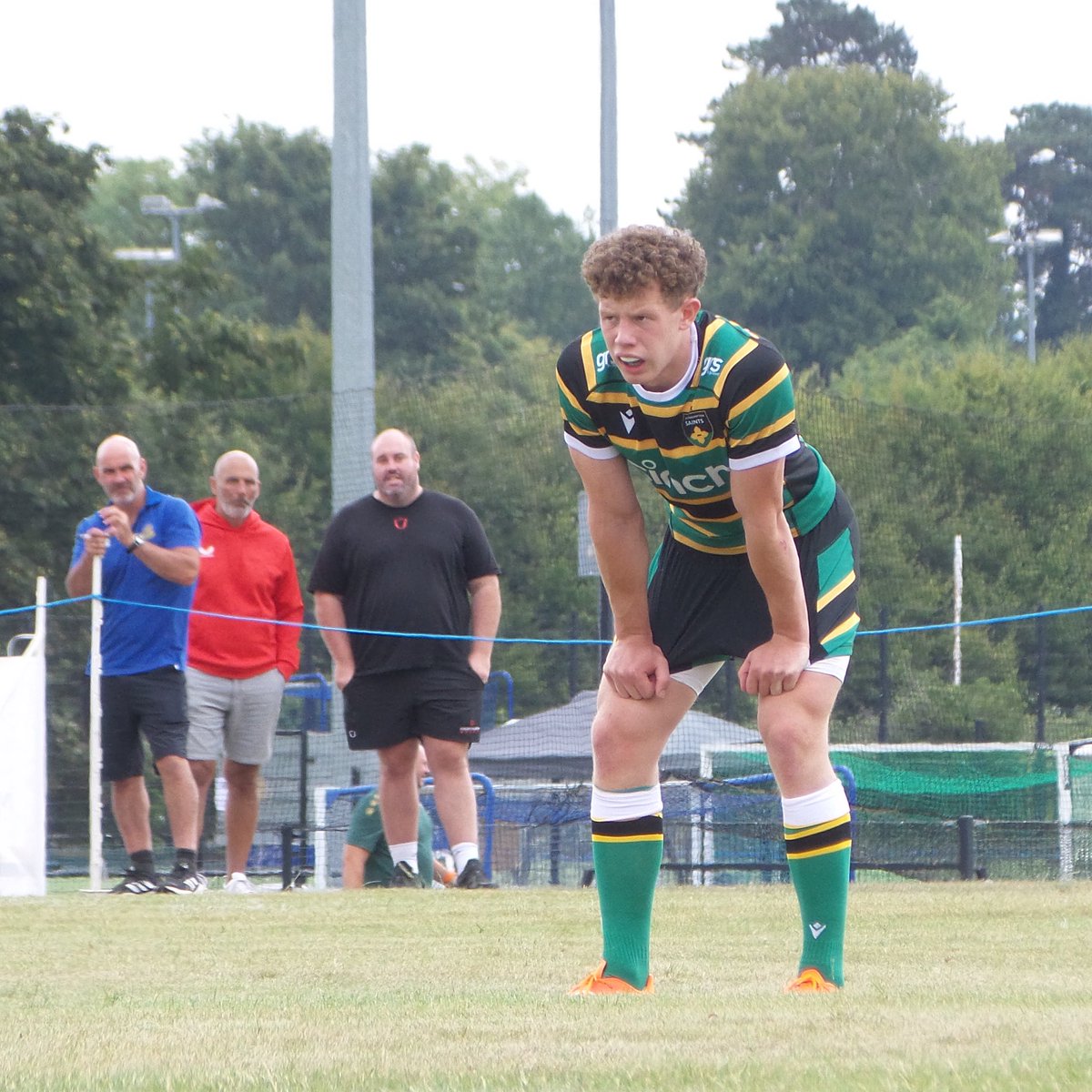 nahowes's tweet photo. His sheer determination, ownership of rehab and relentless hard work saw this one well and truly back in the game @SaintsRugbyAcad 

No pain, no gain? Blood, sweat and tears? We’ve had it all over the last few months and he’s back stronger than ever. So so proud of Will 🖤 💚 💛 https://t.co/FjKkgQYjb0